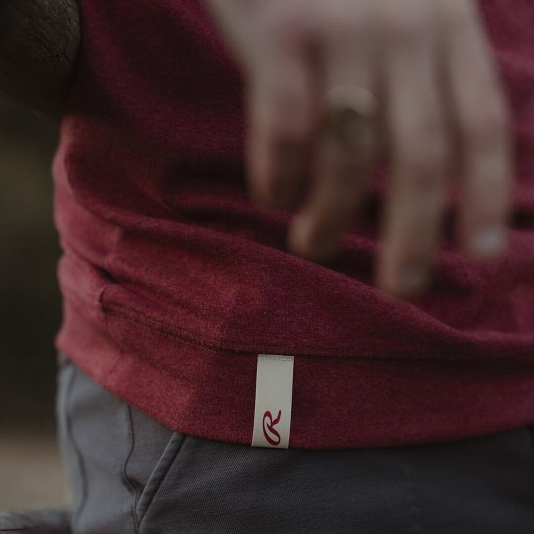 Rawlings Outlet | Rawlings x The Normal Brand Puremeso Fleece Hoodie Maroon