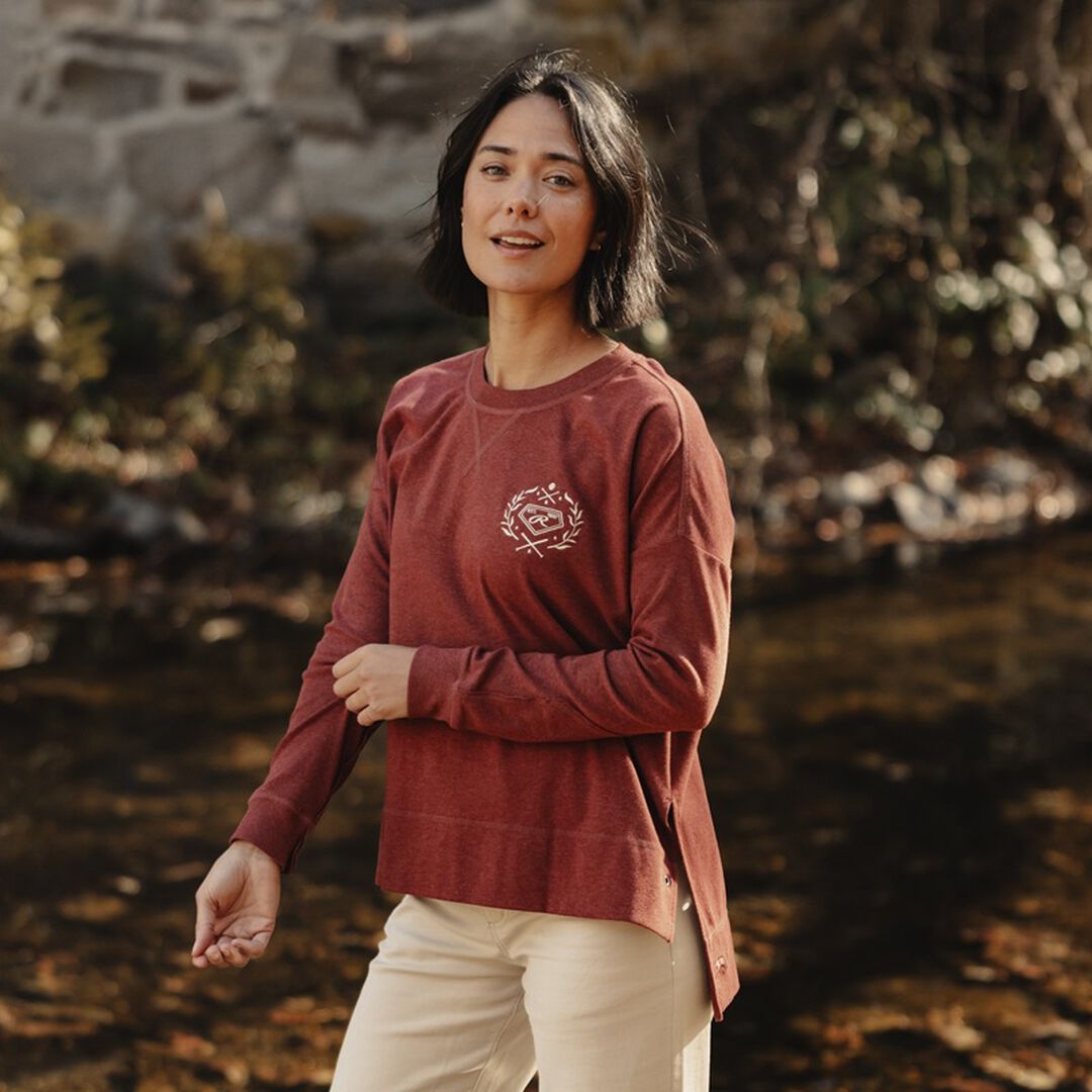 Rawlings | Rawlings x The Normal Brand Women’s Fleece Splitside Pullover