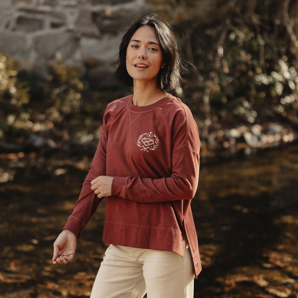 Rawlings | Rawlings x The Normal Brand Women’s Fleece Splitside Pullover