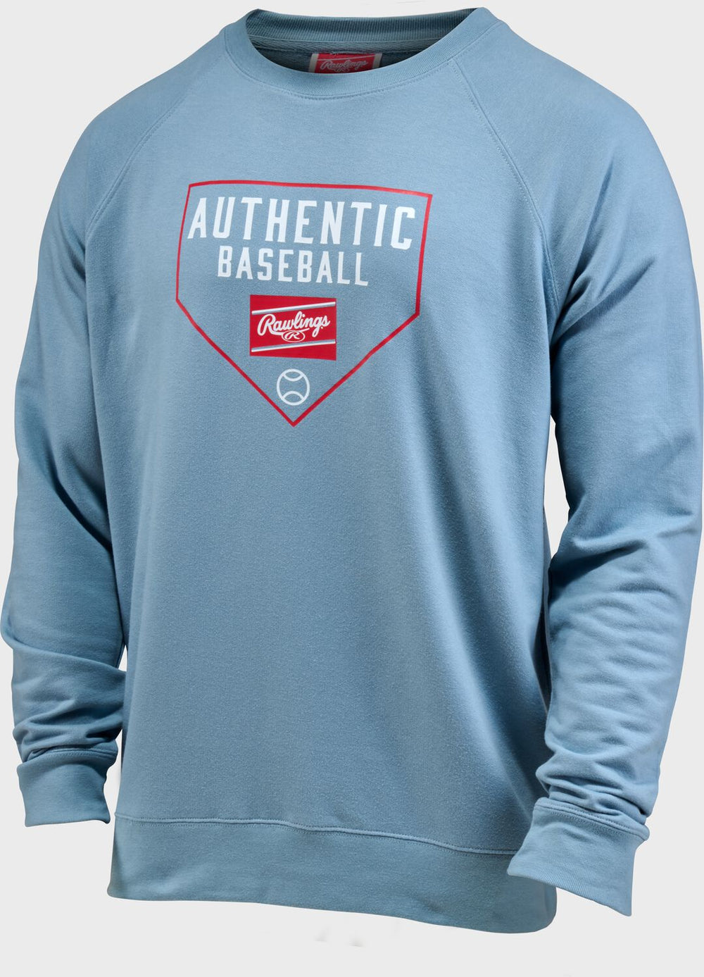 Rawlings Outlet | Rawlings Authentic Baseball Crewneck Sweatshirt