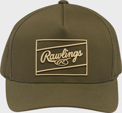Rawlings On Sale | Rawlings Dark Green Laser Performance Patch Snapback Hat