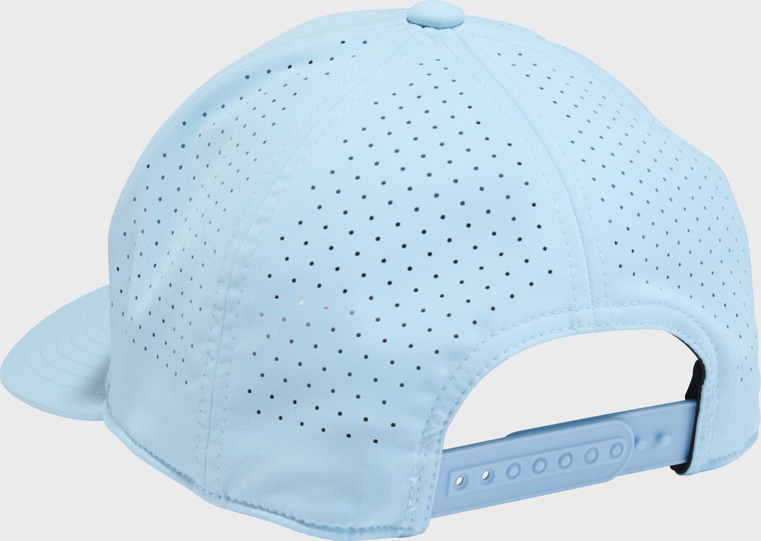 Rawlings Outlet | Rawlings Light Blue Performance Curved Bill Snapback Hat
