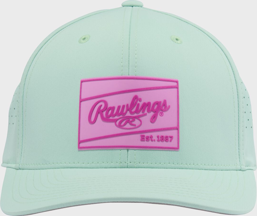 Rawlings | Rawlings Mint Performance Curved Bill Snapback Hat