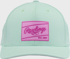 Rawlings | Rawlings Mint Performance Curved Bill Snapback Hat