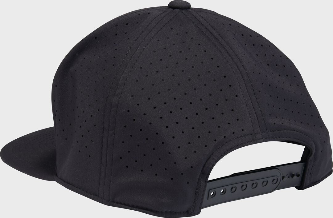 Rawlings Online | Rawlings Black Performance Flat Bill Snapback Hat