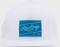 Rawlings Discount | Rawlings White Performance Flat Bill Snapback Hat