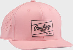 Rawlings For Sale | Rawlings Peach Performance Flat Bill Snapback Hat