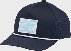 Rawlings Outlet | Rawlings Navy Rope Patch Hat
