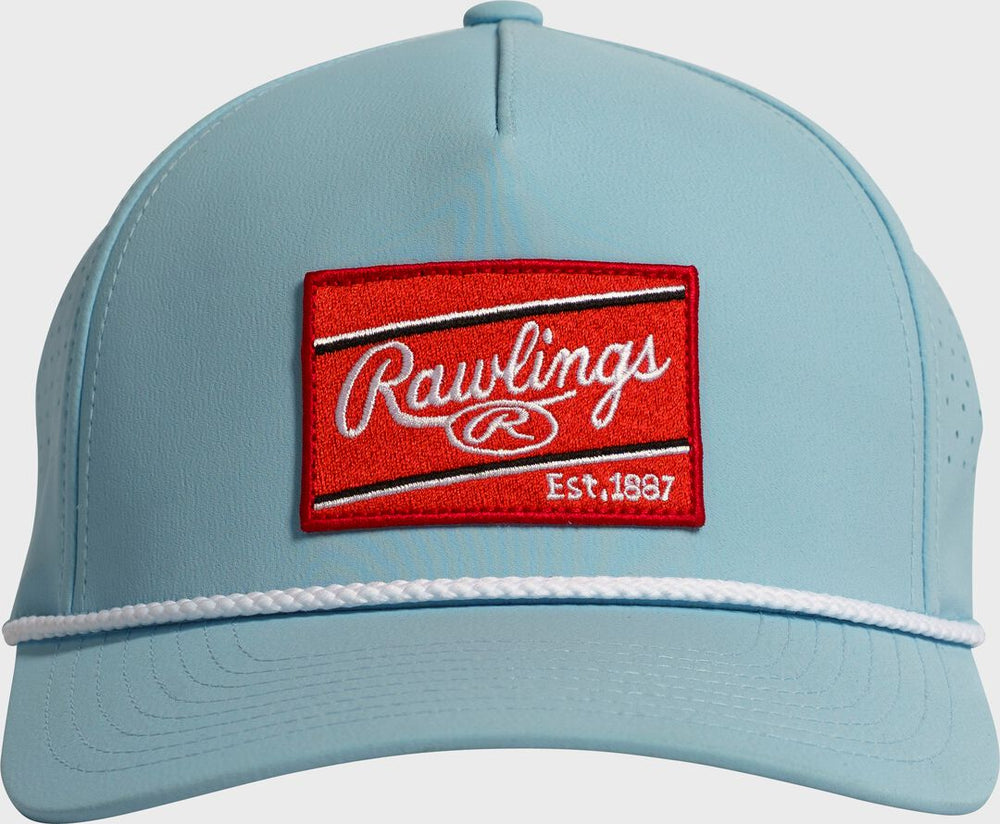 Rawlings | Rawlings Columbia Blue Rope Patch Hat