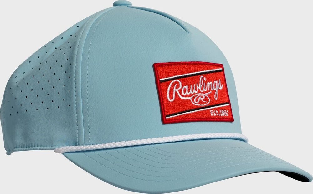 Rawlings | Rawlings Columbia Blue Rope Patch Hat