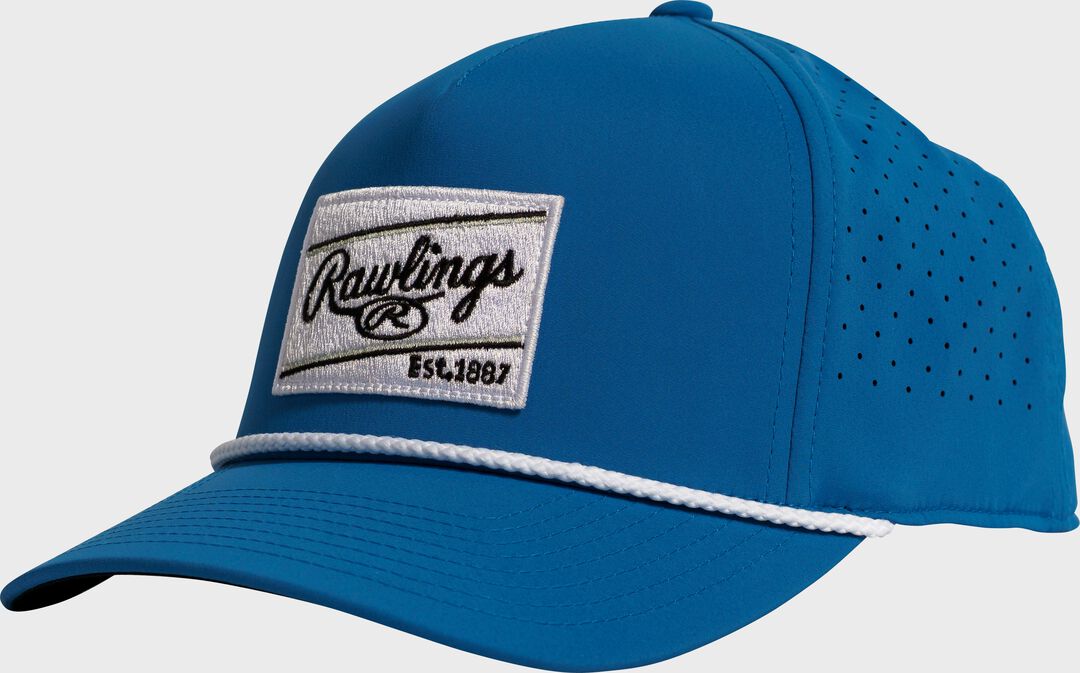 Rawlings Sale | Rawlings Dusty Blue Rope Patch Hat