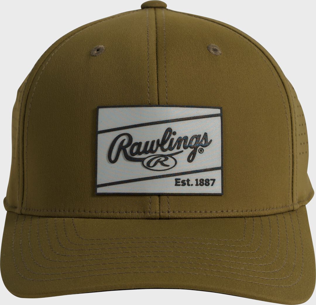 Rawlings New | Rawlings Performance Snapback Hat Military Green