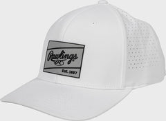 Rawlings | Rawlings Performance Snapback Hat White