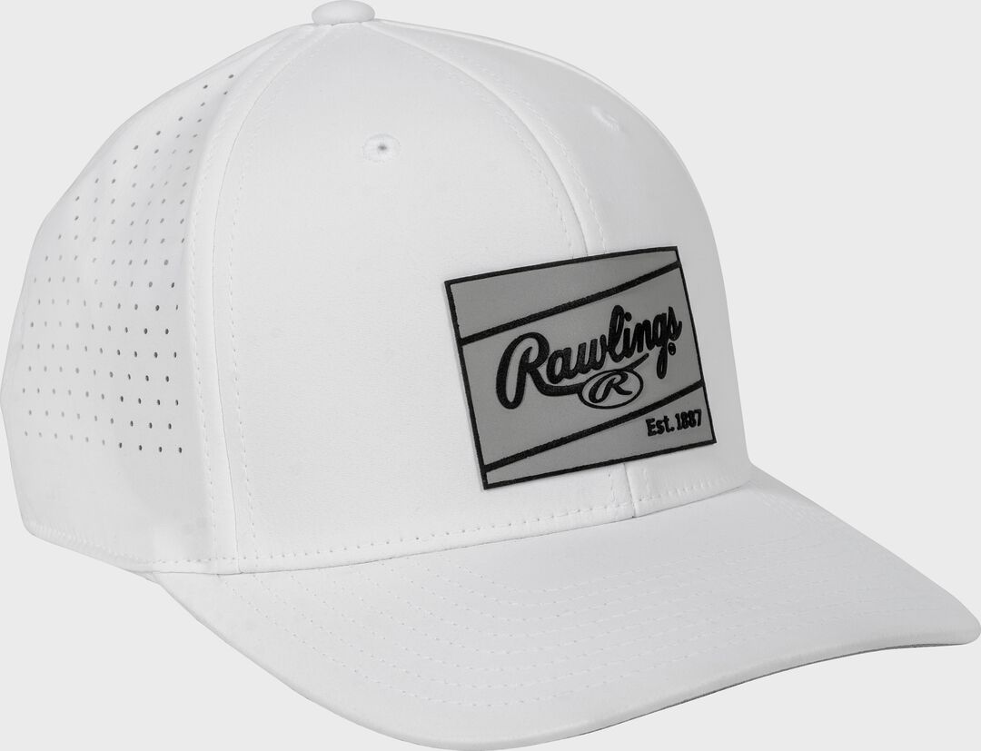 Rawlings | Rawlings Performance Snapback Hat White