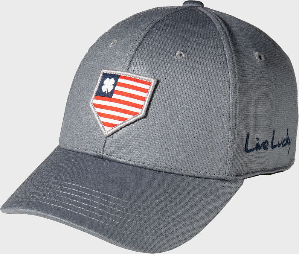 Rawlings | Rawlings Black Clover Plate Pride Fitted Hat