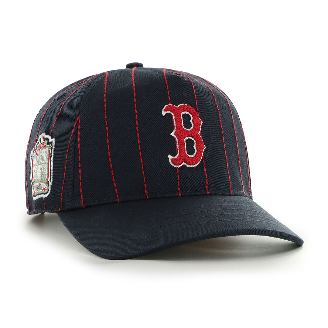 Rawlings For Sale | Boston Red Sox Rawlings '47 Brand Pinstripe Hitch Hat
