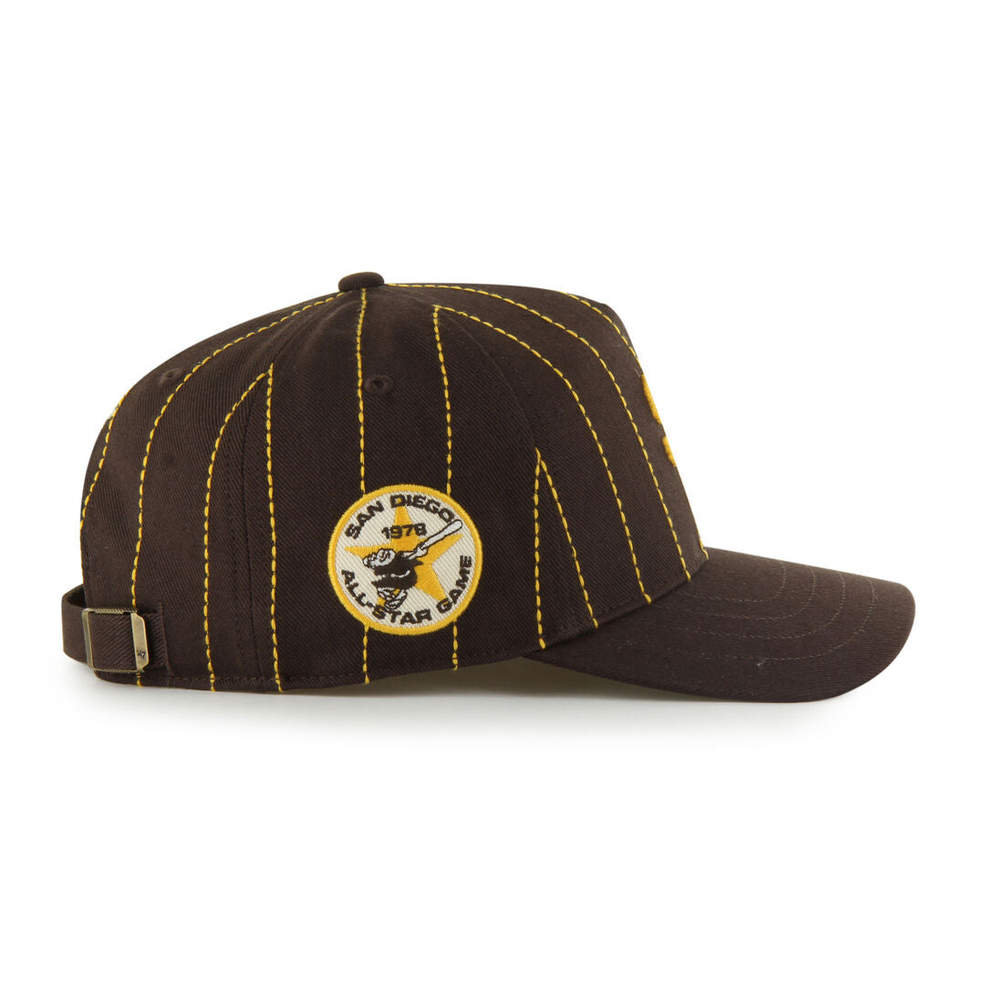 Rawlings Outlet | San Diego Padres Rawlings '47 Brand Pinstripe Hitch Hat