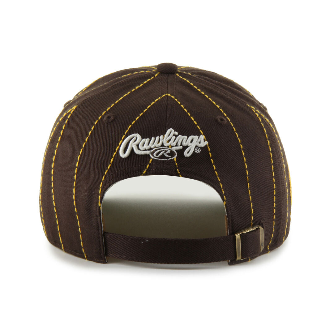 Rawlings Outlet | San Diego Padres Rawlings '47 Brand Pinstripe Hitch Hat
