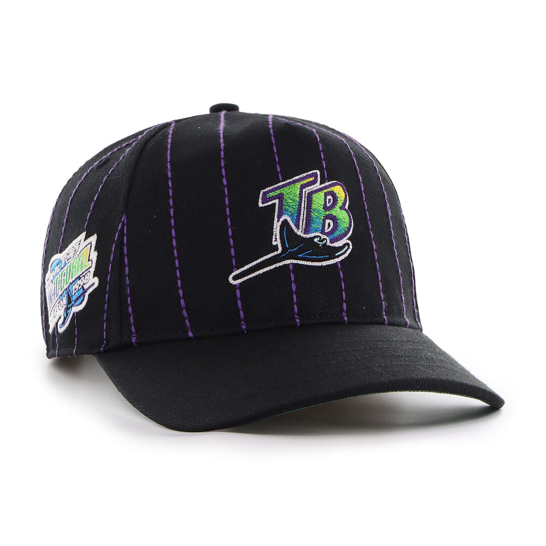 Rawlings | Tampa Bay Rays Rawlings '47 Brand Pinstripe Hitch Hat