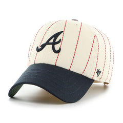 Rawlings Sale | Atlanta Braves Rawlings '47 Brand Pinstripe Clean Up Hat