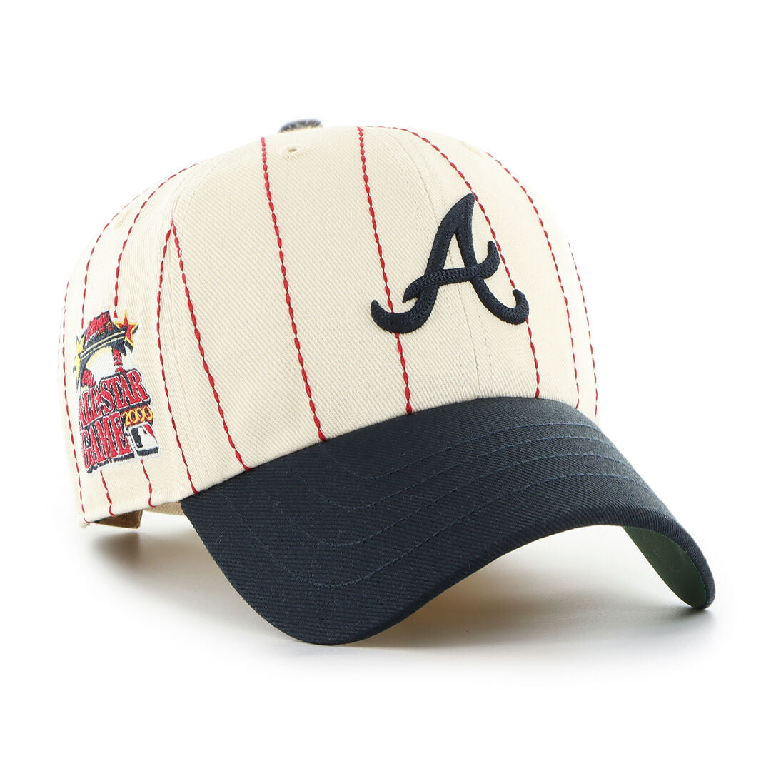 Rawlings Sale | Atlanta Braves Rawlings '47 Brand Pinstripe Clean Up Hat