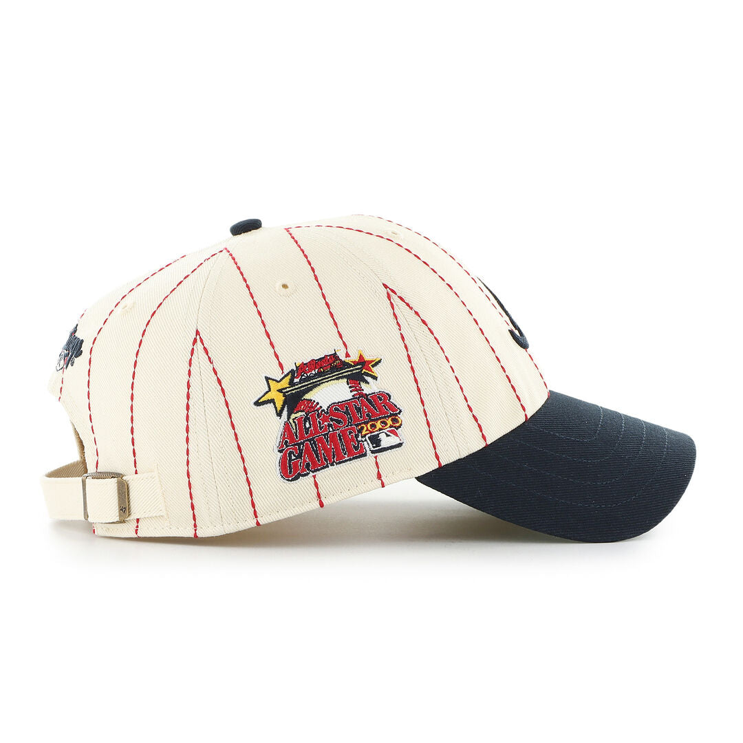 Rawlings Sale | Atlanta Braves Rawlings '47 Brand Pinstripe Clean Up Hat