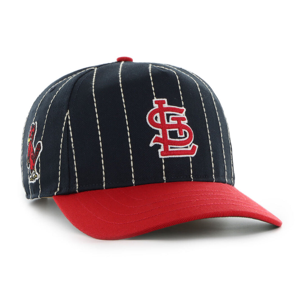 Rawlings Discount | St. Louis Cardinals Rawlings '47 Brand Pinstripe Hitch Hat