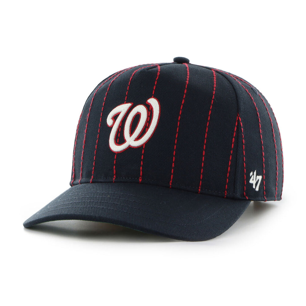 Rawlings On Sale | Washington Nationals Rawlings '47 Brand Pinstripe Hitch Hat