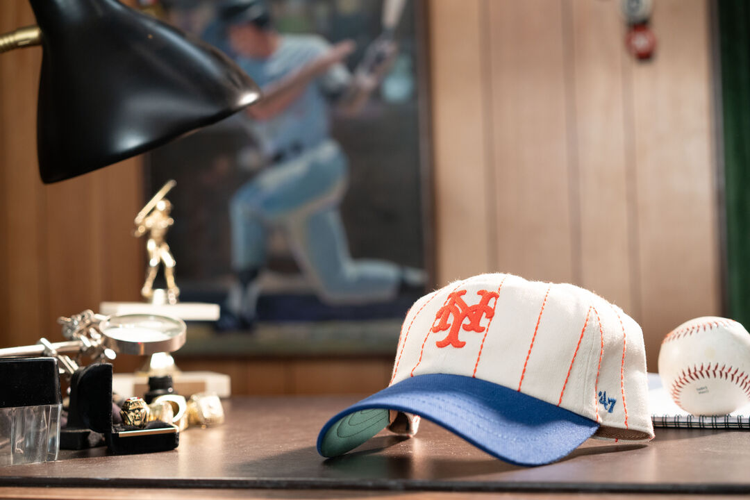 Rawlings Sale | Seattle Mariners Rawlings '47 Brand Pinstripe Clean Up Hat