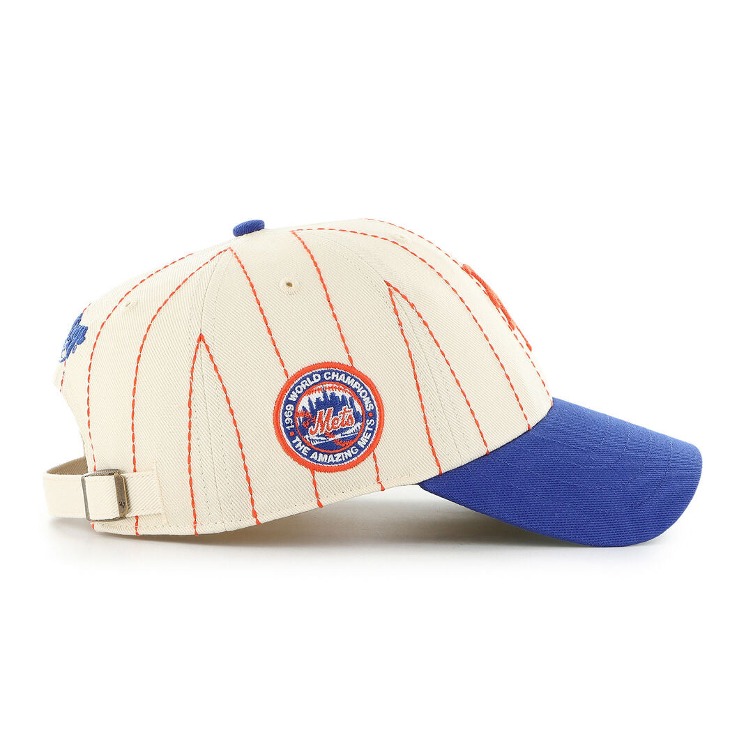 Rawlings Online | New York Mets Rawlings '47 Brand Pinstripe Clean Up Hat