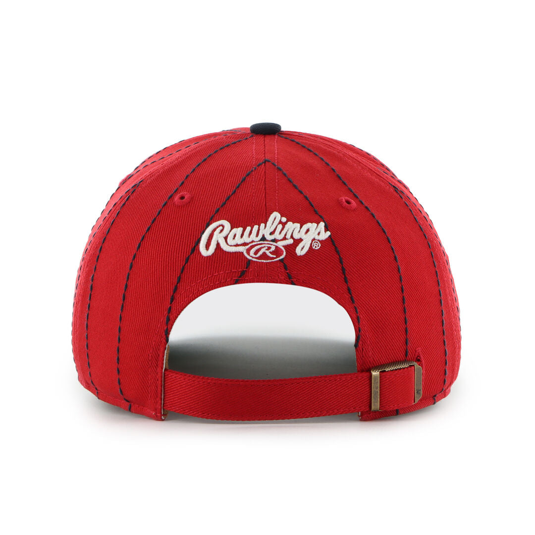 Rawlings For Sale | Cleveland Guardians Rawlings '47 Brand Pinstripe Hitch Hat
