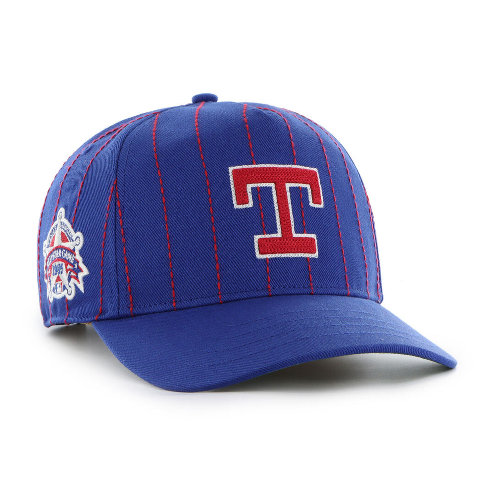 Rawlings | Texas Rangers Rawlings '47 Brand Pinstripe Hitch Hat