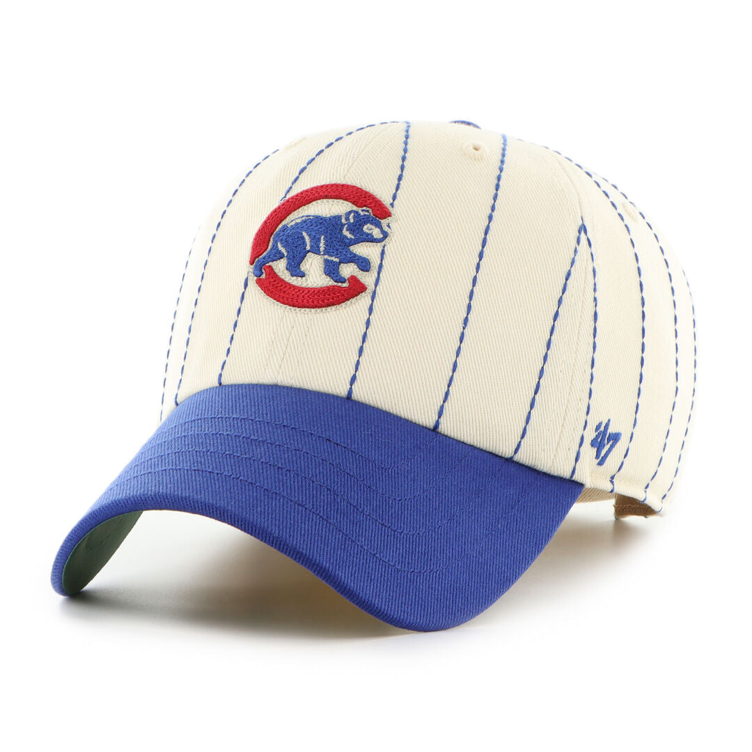 Rawlings Online | Chicago Cubs Rawlings '47 Brand Pinstripe Clean Up Hat
