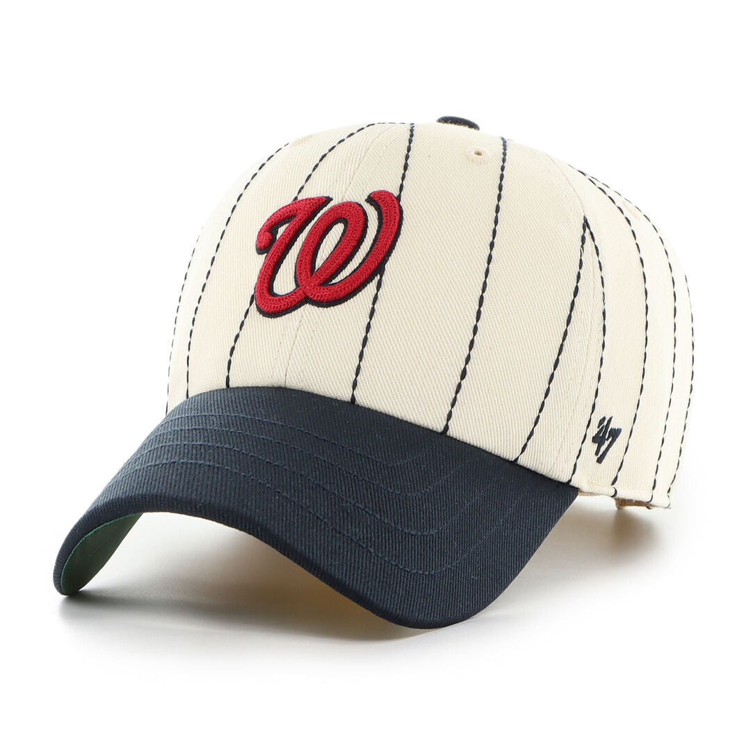 Rawlings Discount | Washington Nationals Rawlings '47 Brand Pinstripe Clean Up Hat