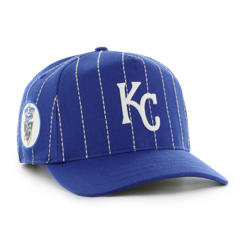 Rawlings For Sale | Kansas City Royals Rawlings '47 Brand Pinstripe Hitch Hat