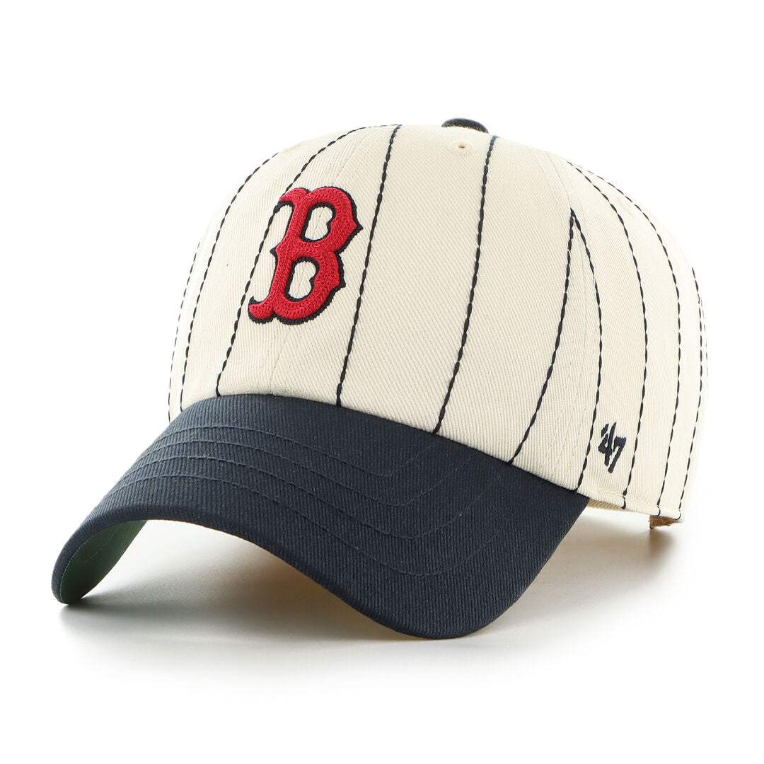 Rawlings New | Boston Red Sox Rawlings '47 Brand Pinstripe Clean Up Hat