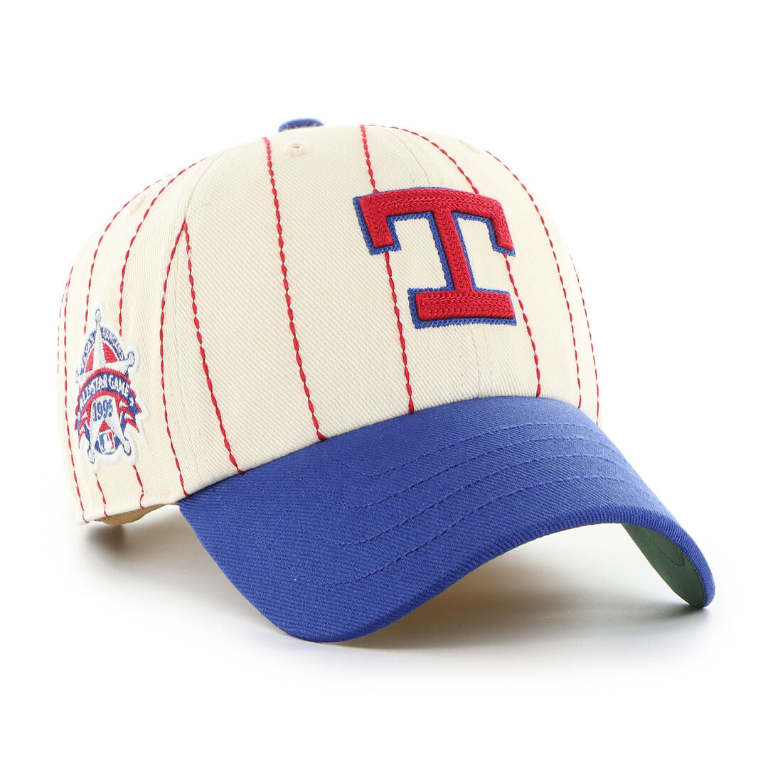 Rawlings | Texas Rangers Rawlings '47 Brand Pinstripe Clean Up Hat