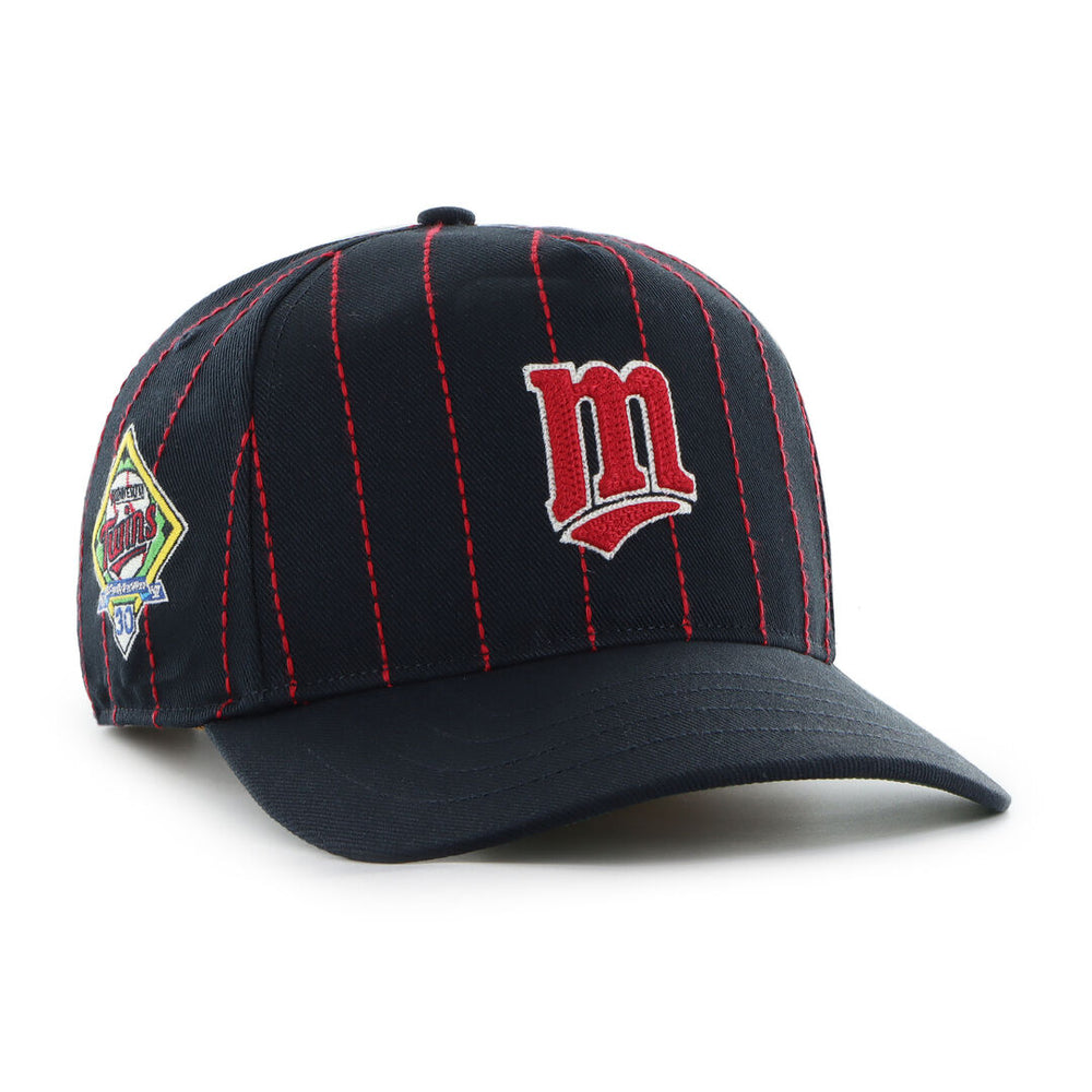 Rawlings On Sale | Minnesota Twins Rawlings '47 Brand Pinstripe Hitch Hat
