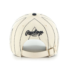 Rawlings For Sale | Cleveland Guardians Rawlings '47 Brand Pinstripe Clean Up Hat