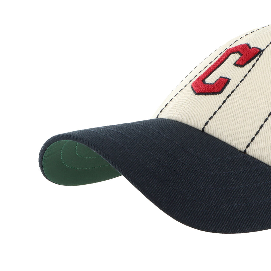Rawlings For Sale | Cleveland Guardians Rawlings '47 Brand Pinstripe Clean Up Hat