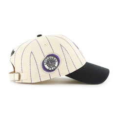Rawlings Outlet | Colorado Rockies Rawlings '47 Brand Pinstripe Clean Up Hat