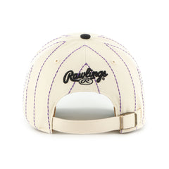 Rawlings Outlet | Colorado Rockies Rawlings '47 Brand Pinstripe Clean Up Hat