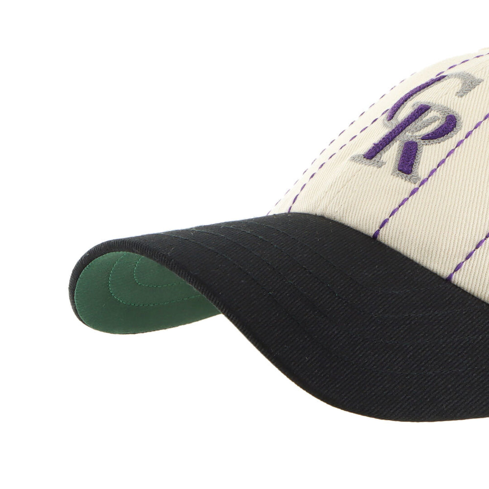 Rawlings Outlet | Colorado Rockies Rawlings '47 Brand Pinstripe Clean Up Hat