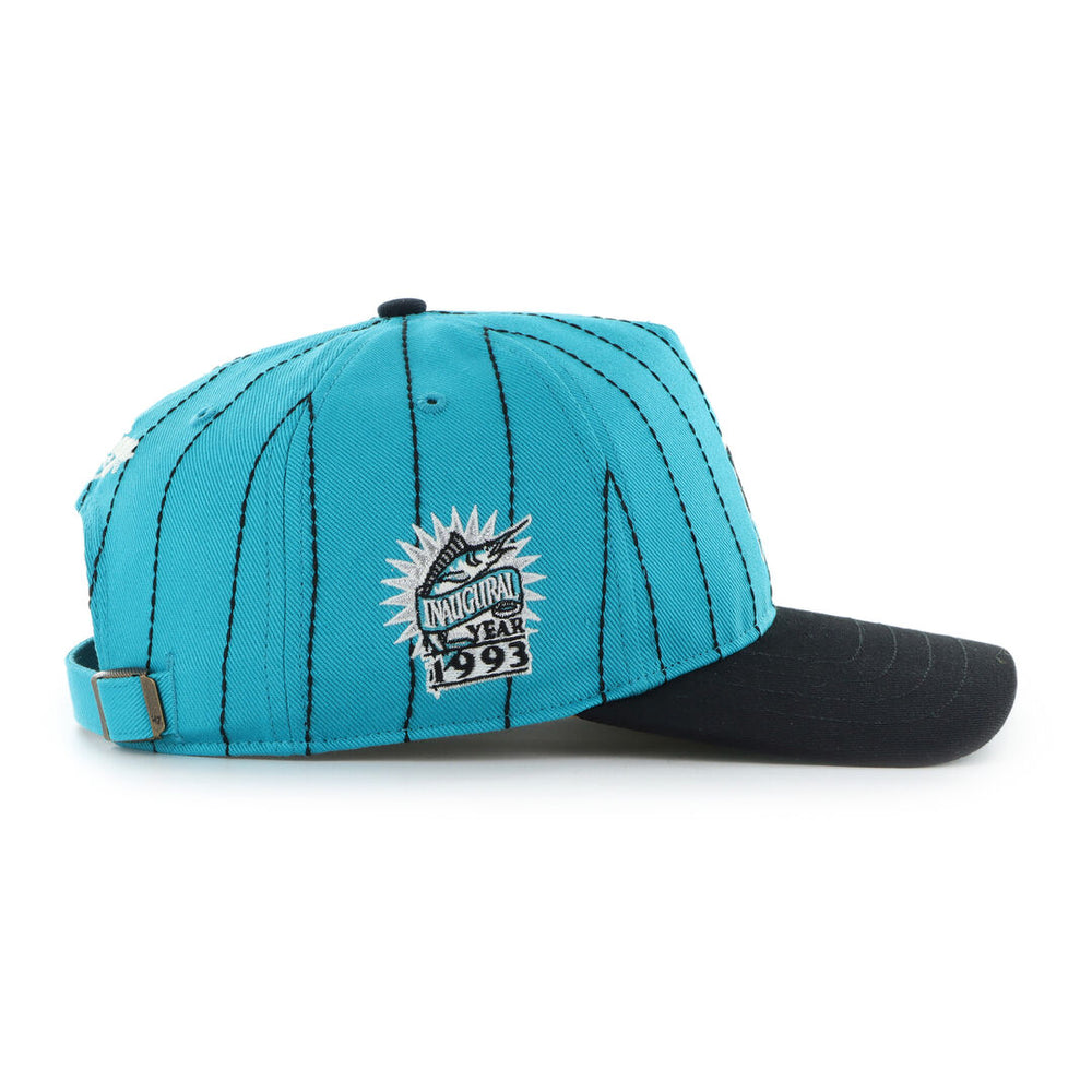 Rawlings New | Miami Marlins Rawlings '47 Brand Pinstripe Hitch Hat
