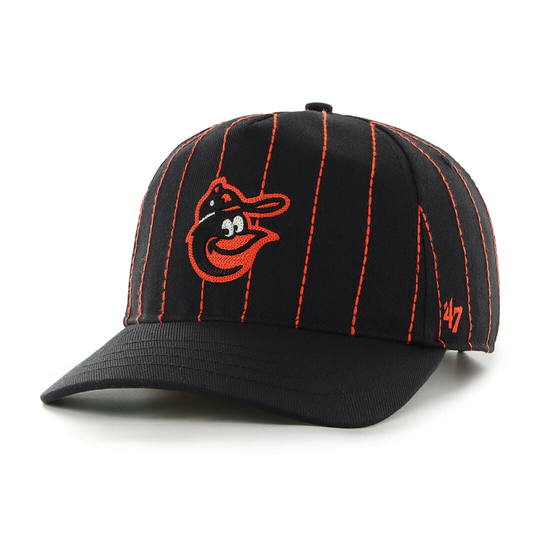 Rawlings | Baltimore Orioles Rawlings '47 Brand Pinstripe Hitch Hat