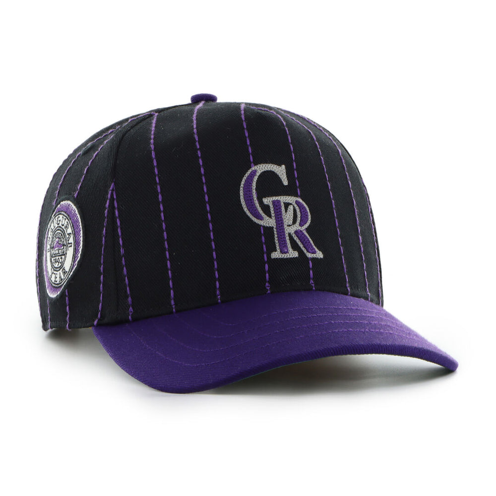 Rawlings Sale | Colorado Rockies Rawlings '47 Brand Pinstripe Hitch Hat