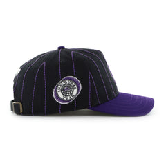 Rawlings Sale | Colorado Rockies Rawlings '47 Brand Pinstripe Hitch Hat