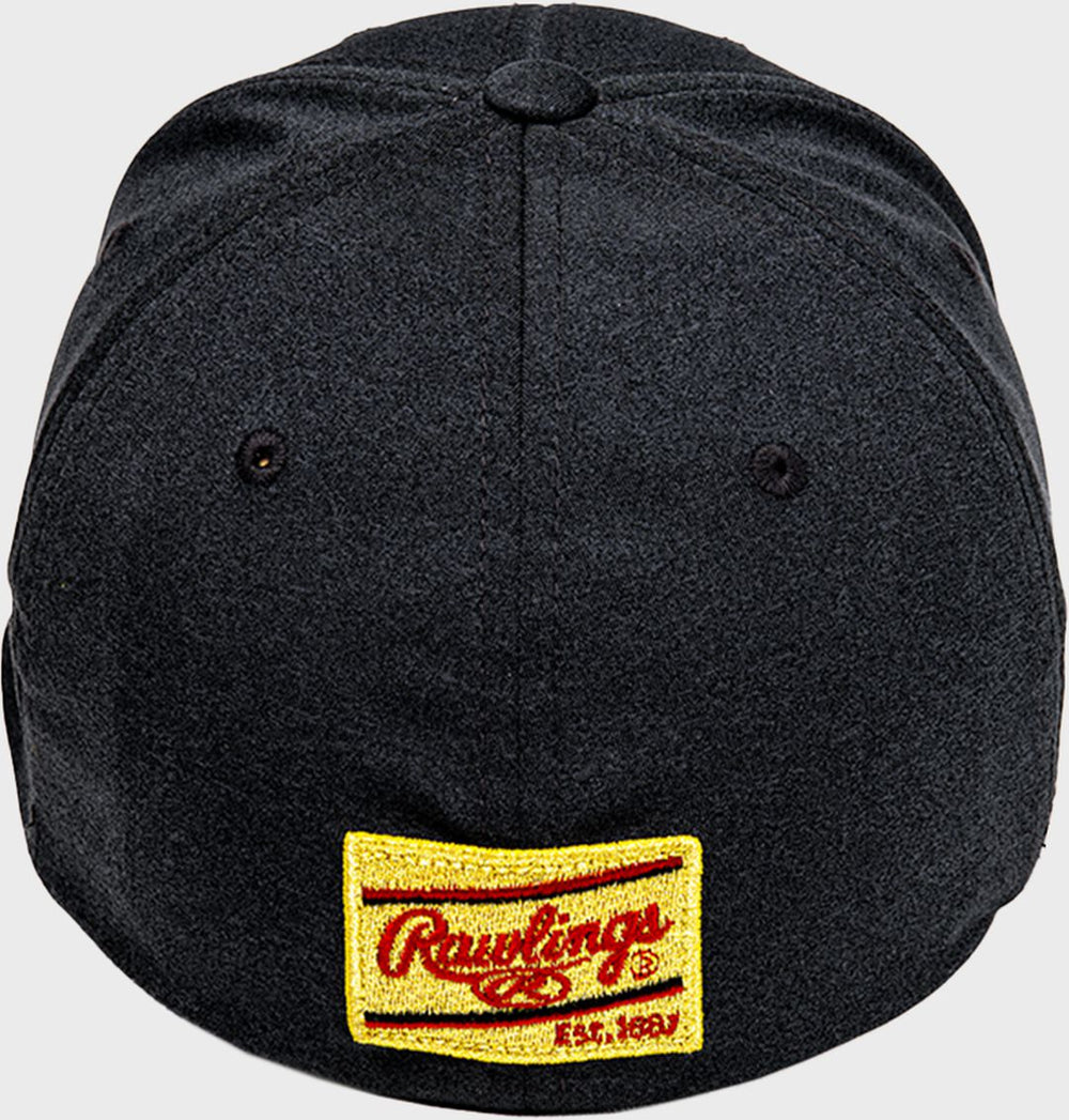 Rawlings Discount | Rawlings Black Clover Gold Glove Fitted Hat