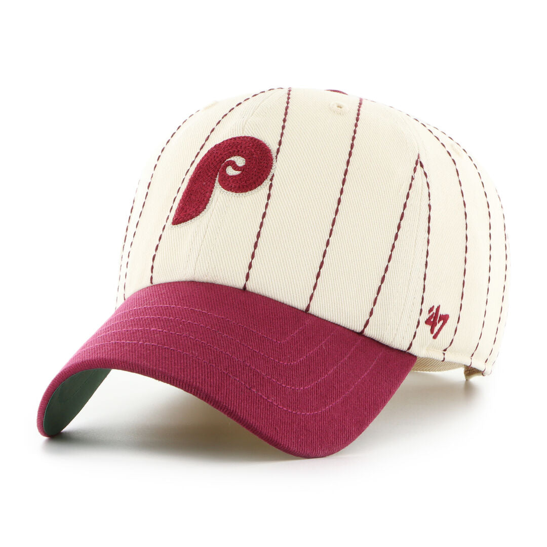 Rawlings | Philadelphia Phillies Rawlings '47 Brand Pinstripe Clean Up Hat