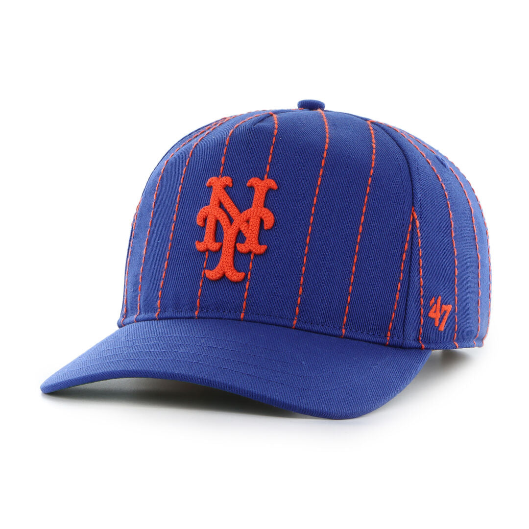 Rawlings Sale | New York Mets Rawlings '47 Brand Pinstripe Hitch Hat